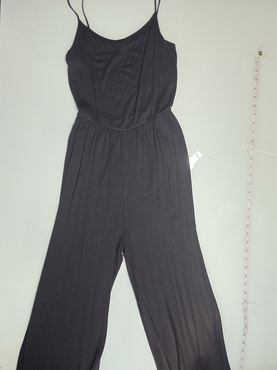 antistar Pants - Antistar Black Wide-Leg Jumpsuit - Size L